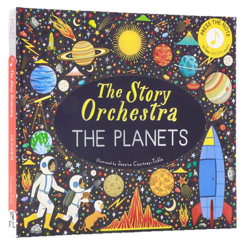 故事乐团 行星 按下音符 聆听霍尔斯特的音乐英文原版 The Story Orchestra: The Planets: Press the note to hear Holst's music