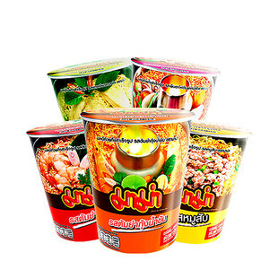 泰国进口零食 泡面妈妈MAMA冬阴功酸辣虾味浓汤方便面杯面桶面60g