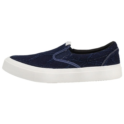 BLESSSHOE天然蓝染低帮懒人鞋