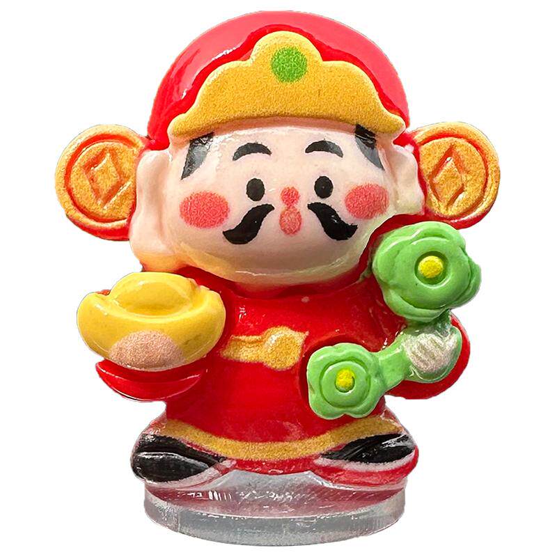 新款财神爷屏幕趴趴摆件