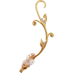 原创花枝发夹一对超仙汉服发饰掩髻古风一字夹清新唐明制配饰百搭