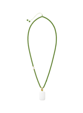 故宫淘宝和田玉无事牌项链