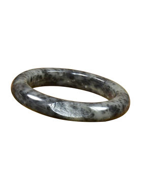 新疆和田玉水墨青花籽料手镯