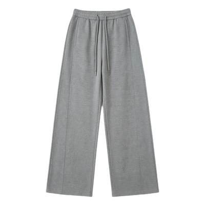 高腰休闲百搭显瘦休闲裤弯刀裤