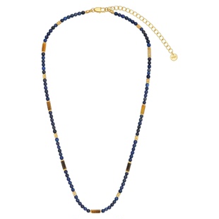 辛芷蕾同款莫图蓝调套组项链小众复古串珠多层项链女