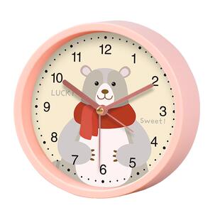 闹钟静音卡通起床专用神器学生早起桌面床头卧室儿童家用闹铃摆件