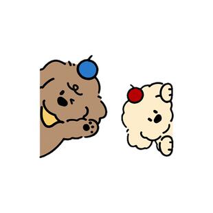 探头小狗房屋改造小物件2026新款冰箱贴纸高级感厨房装饰贴画墙贴