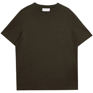 杰克琼斯男装男士短袖T恤男款打底衫夏个性圆领法斗犬胶印短袖男