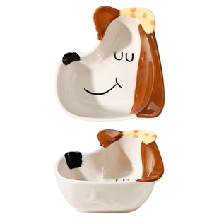 可爱蘸料碟陶瓷味碟调料碟高颜值小菜碟子酱油醋碟烤肉蘸酱碟套装