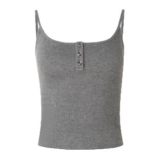 SEGI 原创设计新款纽扣吊带女外穿上衣内搭无袖打底背心辣妹穿搭