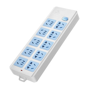 公牛不带线插排家用插座无线插板接线板过载保护排插独立分控开关