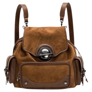 JTB银河背包.秋冬新款书包复古单肩斜挎包女通勤旅游大容量双肩包