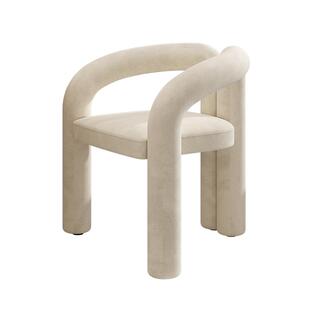 轻奢高级感化妆椅女生卧室化妆凳奶油风梳妆凳靠背椅子梳妆台椅凳