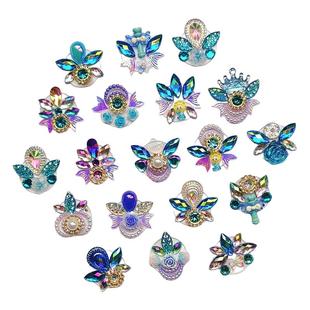 儿童面部彩绘眉心贴女孩玩具贴纸立体水钻石贴纸舞台化妆宝石贴纸