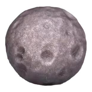 天然水晶金曜石银曜石磨砂星球月球陨石diy文玩手链手串散珠配件