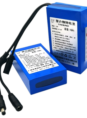12V锂电池大容量电瓶LED灯50AH10