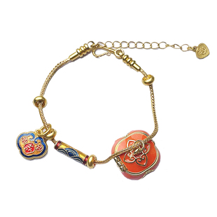 【柿柿如意】原创镂空香囊手链项链随身佩戴香薰丸可打开无火扩香