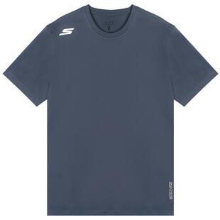 斯凯奇速干t恤运动短袖女夏季新款冰丝健身跑步透气户外羽毛球服