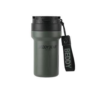 杯具熊户外随手杯不锈钢杯子咖啡保温杯成人吸管杯情侣水杯随行杯