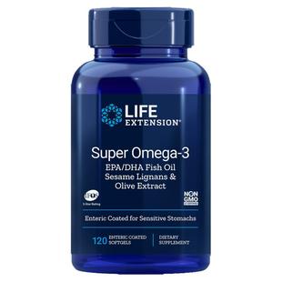 深海鱼油omega-3 EPA DHA 芝麻木脂素IFOS美国直邮Life Extension