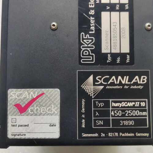 溢价-议价 德国SCANLAB施肯拉hurrySCANN Ⅱ