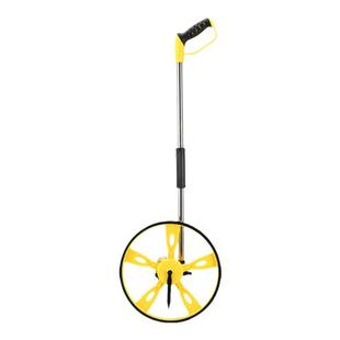 定制手推式测距轮机械滚轮式测距仪户外推尺工程测量尺量地路推尺