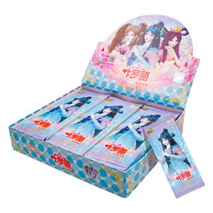 正版叶罗丽卡片一整盒魔法包心愿灵犀包夜萝莉小卡册卡包周边卡牌