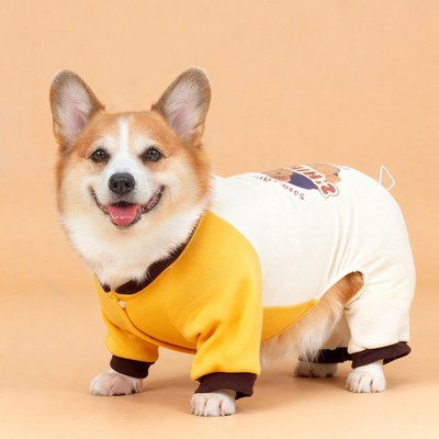 宠物狗狗四脚全包衣服保暖防掉毛秋冬款柯基泰迪2025新款可爱防脏