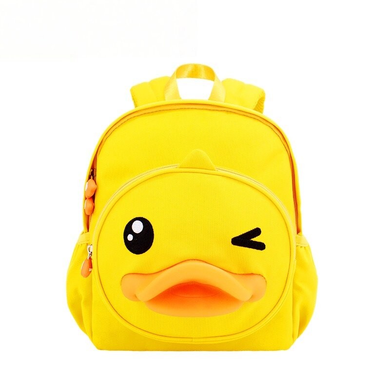 B.Duck儿童3D圆脸轻盈双肩包