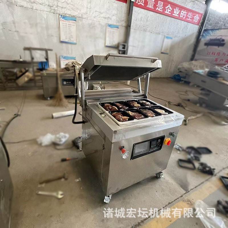 果蔬保鲜贴体包装机 海鲜牛排鹅肝真空覆膜包装机 真空贴体包装机