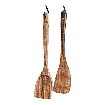 唯物生活柚木锅铲实木勺子