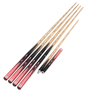 【送礼】奥秘台球杆小头紫霞2男女生粉色球杆中式黑8斯诺克桌球杆