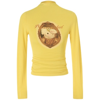 BETWEENAND多色紧身小高领打底