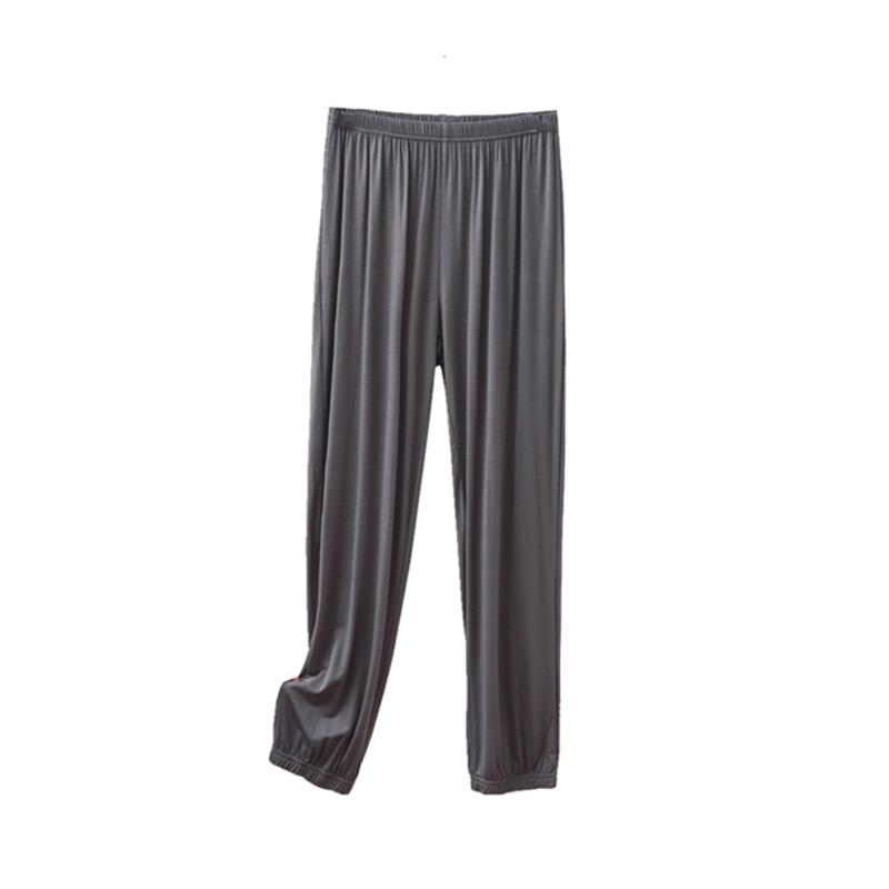 夏季莫代尔休闲裤宽松薄款垂感