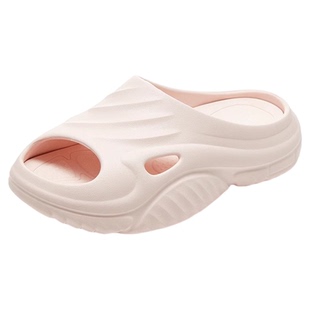 宝人男女款运动拖鞋夏季外穿防滑凉拖鞋可湿水厚底时尚度假沙滩鞋