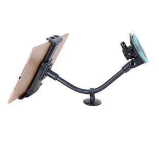 车载平板电脑支架汽车ipad手机导航通用型多功能加长伸缩拉伸吸盘