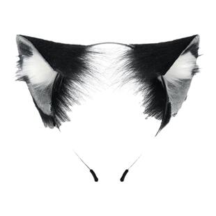 明日方舟剧作家猫耳cos猫耳朵发箍仿真毛绒兽耳猫娘漫展扮演道具