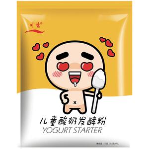 川秀儿童酸奶发酵菌家用菌粉自制乳酸菌益生菌发酵粉剂酸奶粉菌种