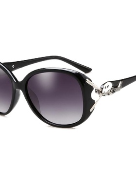 迪亚龙偏光太阳镜女士方脸潮圆脸