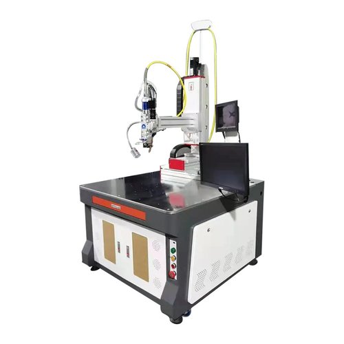 厂家平台激光焊接机水管异径接头发动机气缸件火花塞激光点焊机