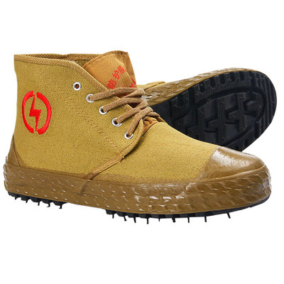 5kv帆布透气放电冬季劳保电工鞋