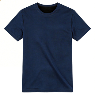 250G男生短袖款t恤重磅美式潮牌圆领纯色打底上衣厚实不透半袖男