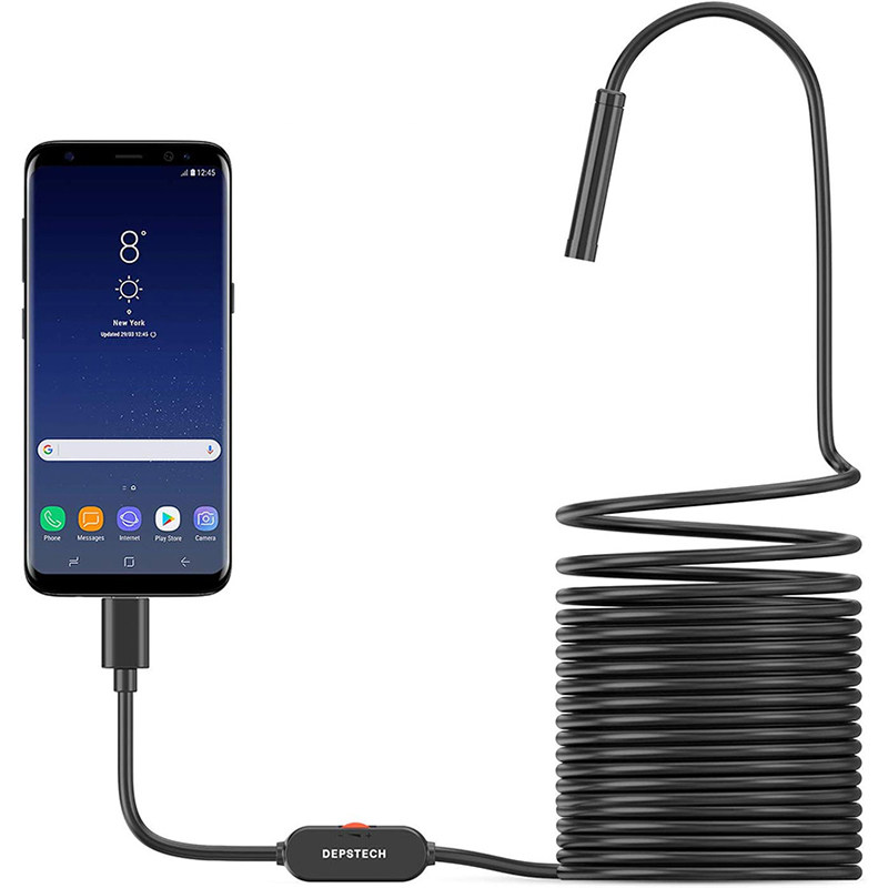 高清钓鱼摄像头水下探头工业管道防水摄像头探鱼器wifi手机内窥镜