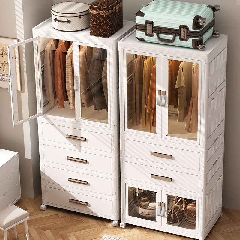 衣服储物箱子收纳箱大容量超大整理箱抽屉式衣柜家用卧室收纳柜子