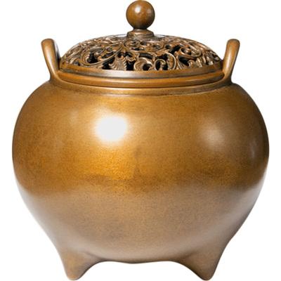 庆松堂铜炉苏工名家作品古法铸造