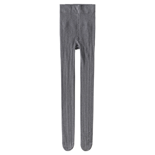 麻花灰色打底裤压力瘦腿春款2026新款薄绒弹力显瘦连裤袜薄款百搭