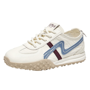 戈美其女鞋2025新款秋季时尚小白鞋女百搭休闲运动板鞋子透气阿甘