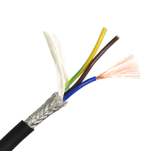 TRVVP高柔性屏蔽拖链电缆线2 3 4芯耐油耐折雕刻机编码器软信号线