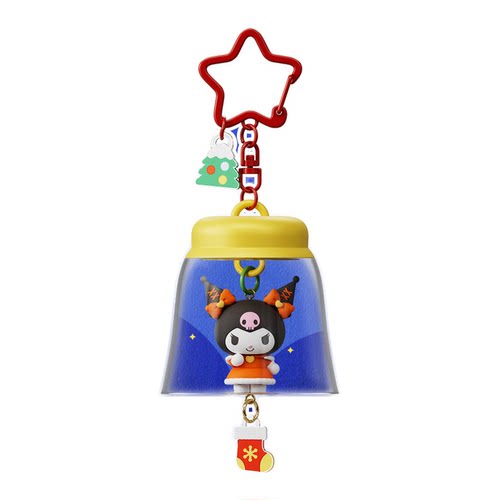 三丽鸥冬日发光小挂件hellokitty书包包挂饰钥匙扣女生圣诞节礼物