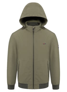 秋冬连帽白鸭绒羽绒服